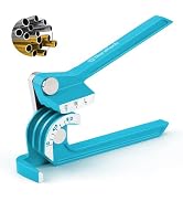 DURATECH 90 Degree Tubing Bender, 3-IN-1 Brake Line Bender, Blue | For Outer Diameters: 1/4", 5/1...