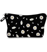 Deanfun Cosmetic Bag for Women, Durable Polyester Makeup Bag Organizer Travel Waterproof Roomy Ac...