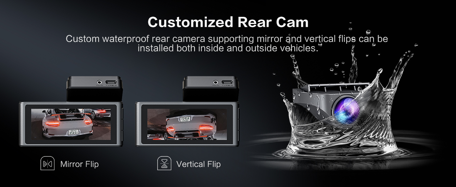 IP68 Rear Camera