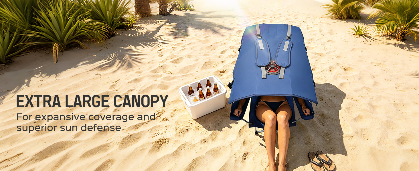 outdoor chair with canopy