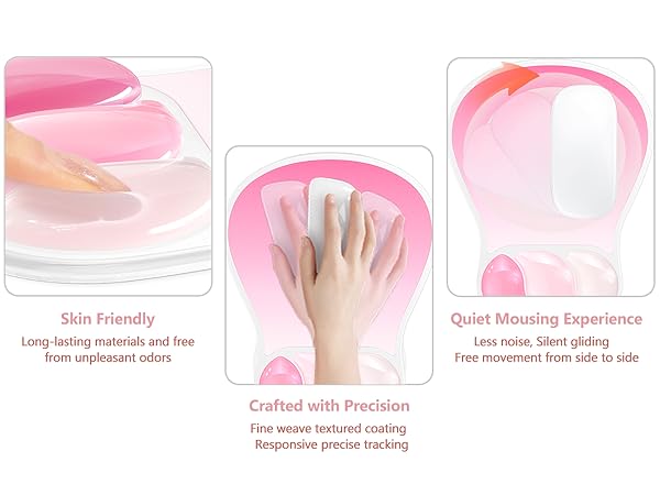 mouse pad desk essentials 3 in 1 set computer accessories