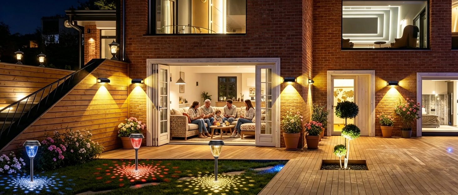 Waterproof Solar Fence Lights
