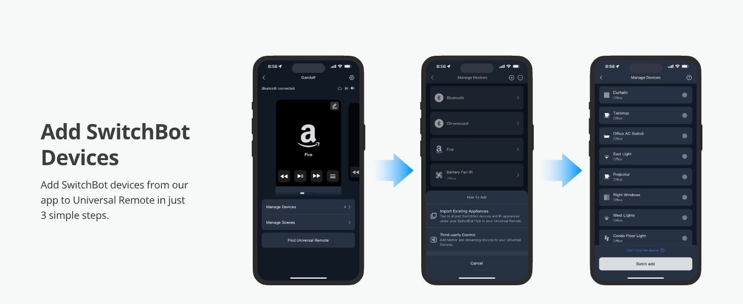 SwitchBot Multi-Use Smart Universal Remote Control