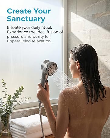 Fletcno Ion Drops Shower Head