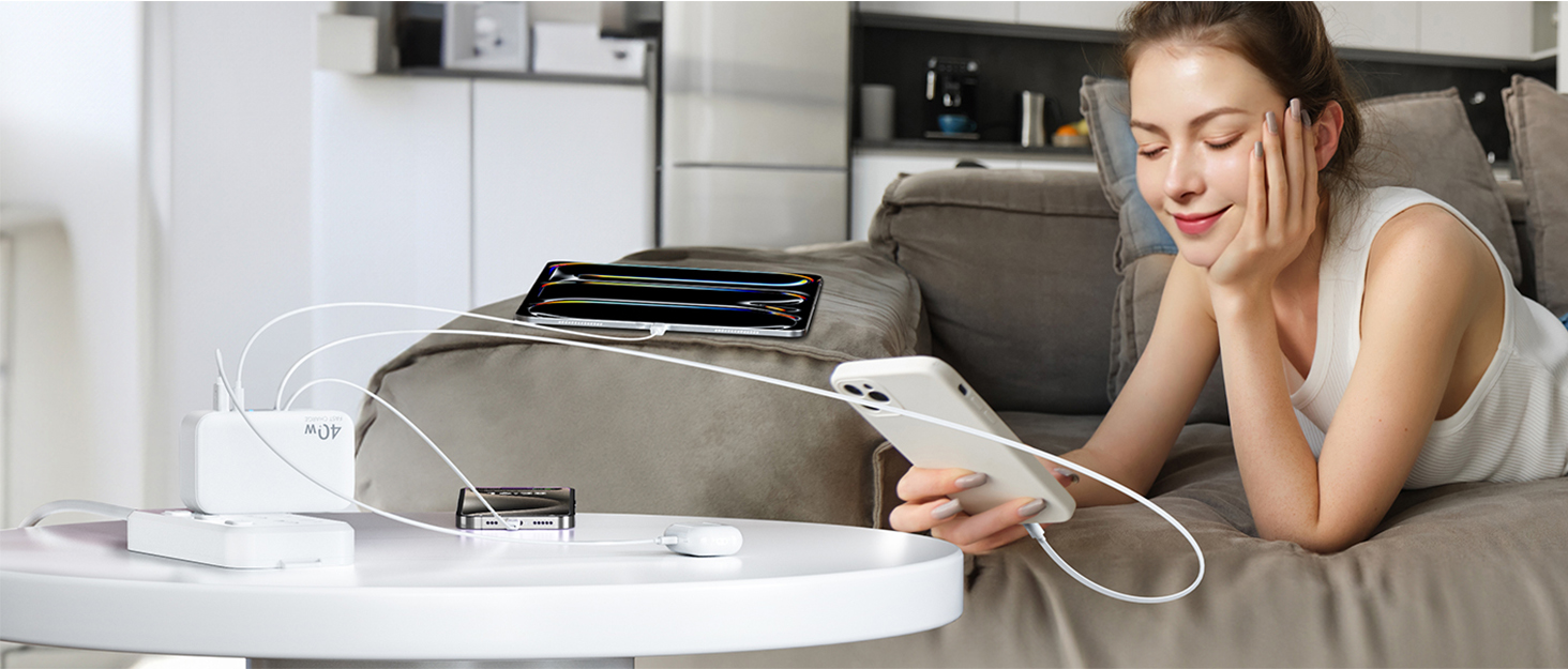retractable wall charger