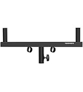 Vondynote Dual Speaker Pole Mount Speaker Mounting Fork Bracket Bar Speaker Pole Adapter, Single