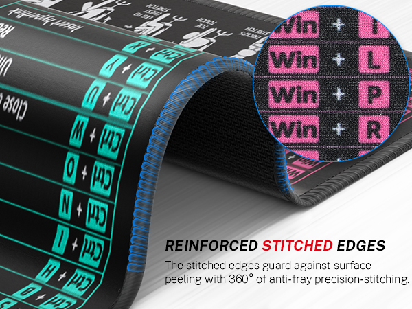 stitched edges