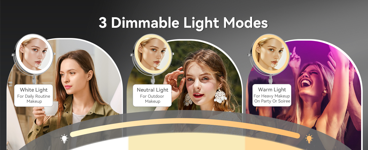 vanity mirror with lights