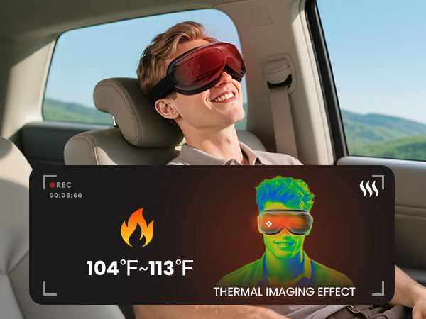 bob and brad eye massager with heat christmas gifts eye mask face massager migraine relief product
