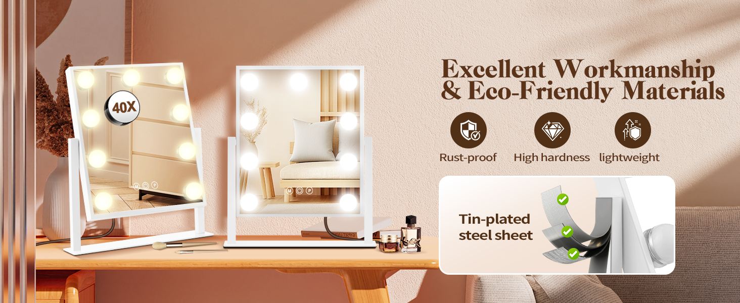 Vanity Mirror with Light