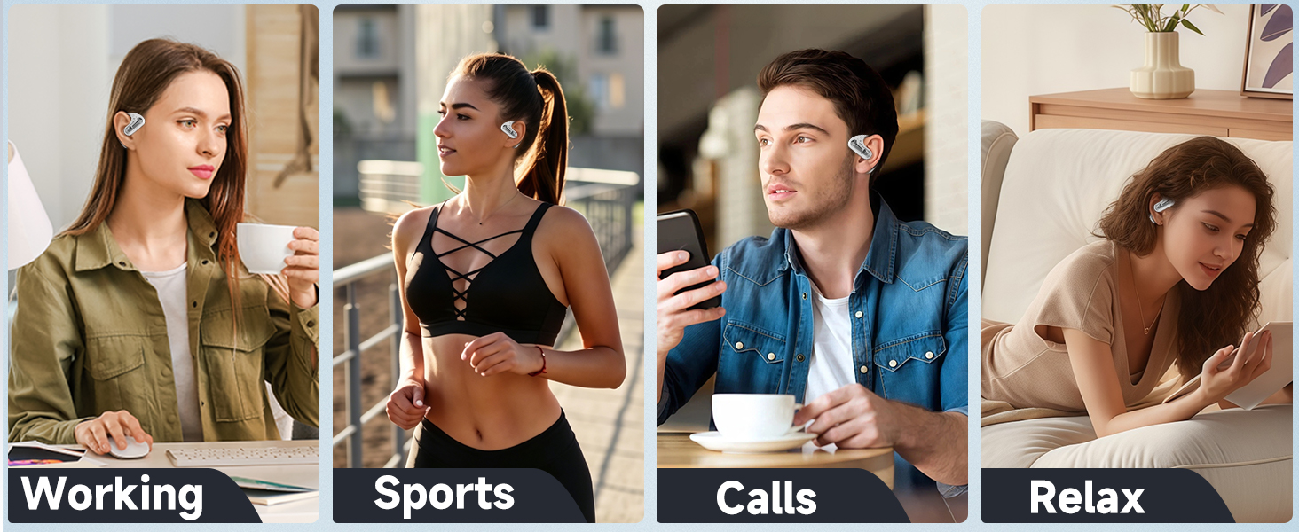 Bluetooth 5.4 Wireless Earbuds