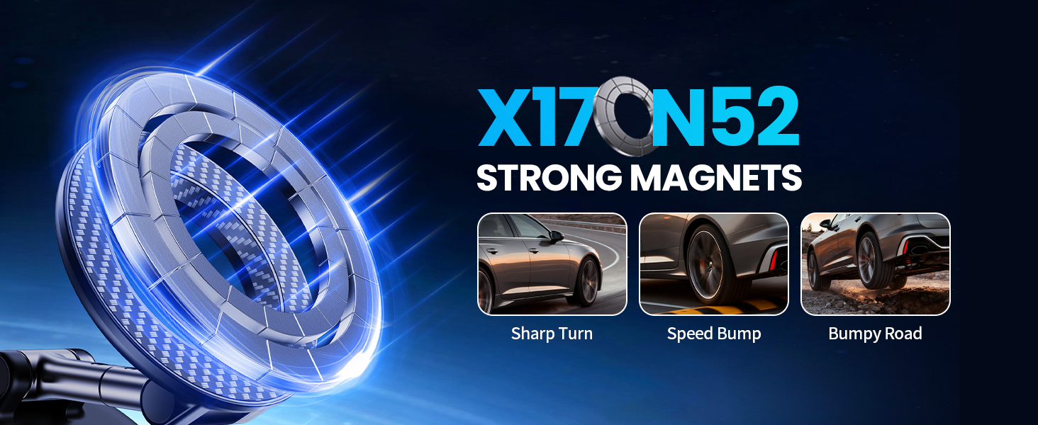 car magnetic phone holder for car