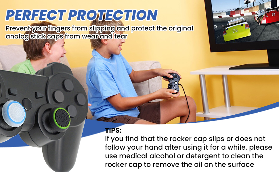 anti-slip controller thumb cover