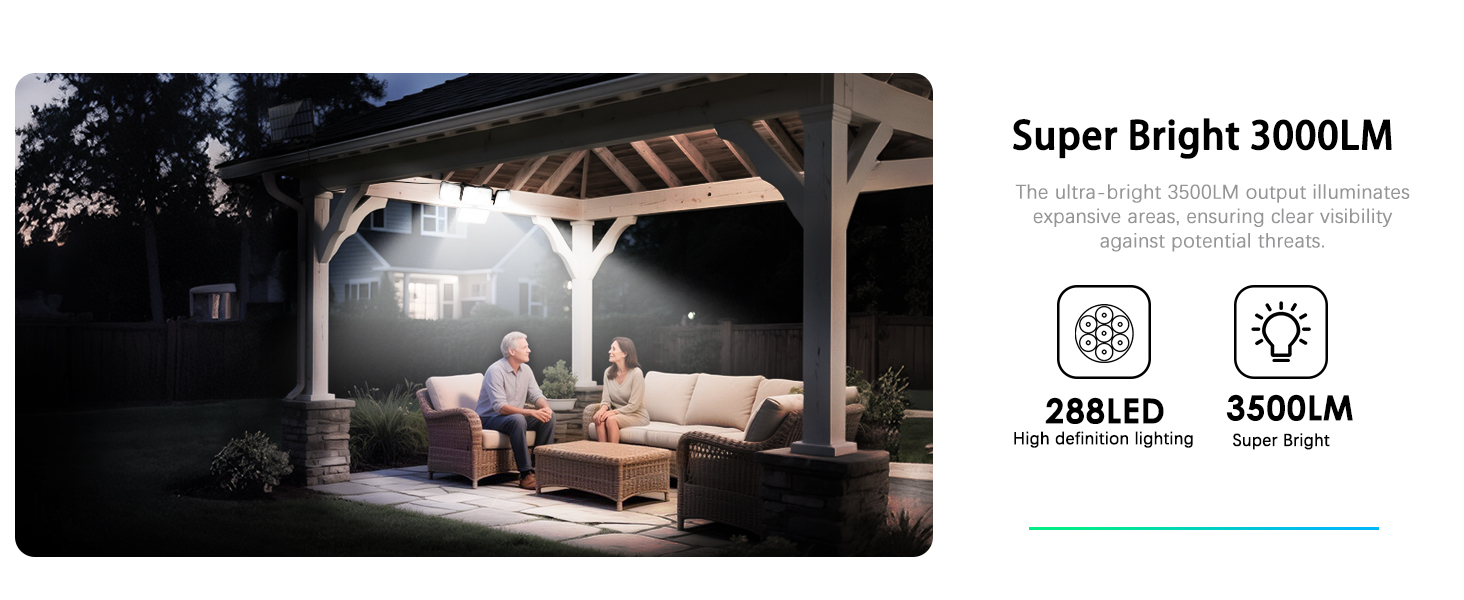 solar light 288led