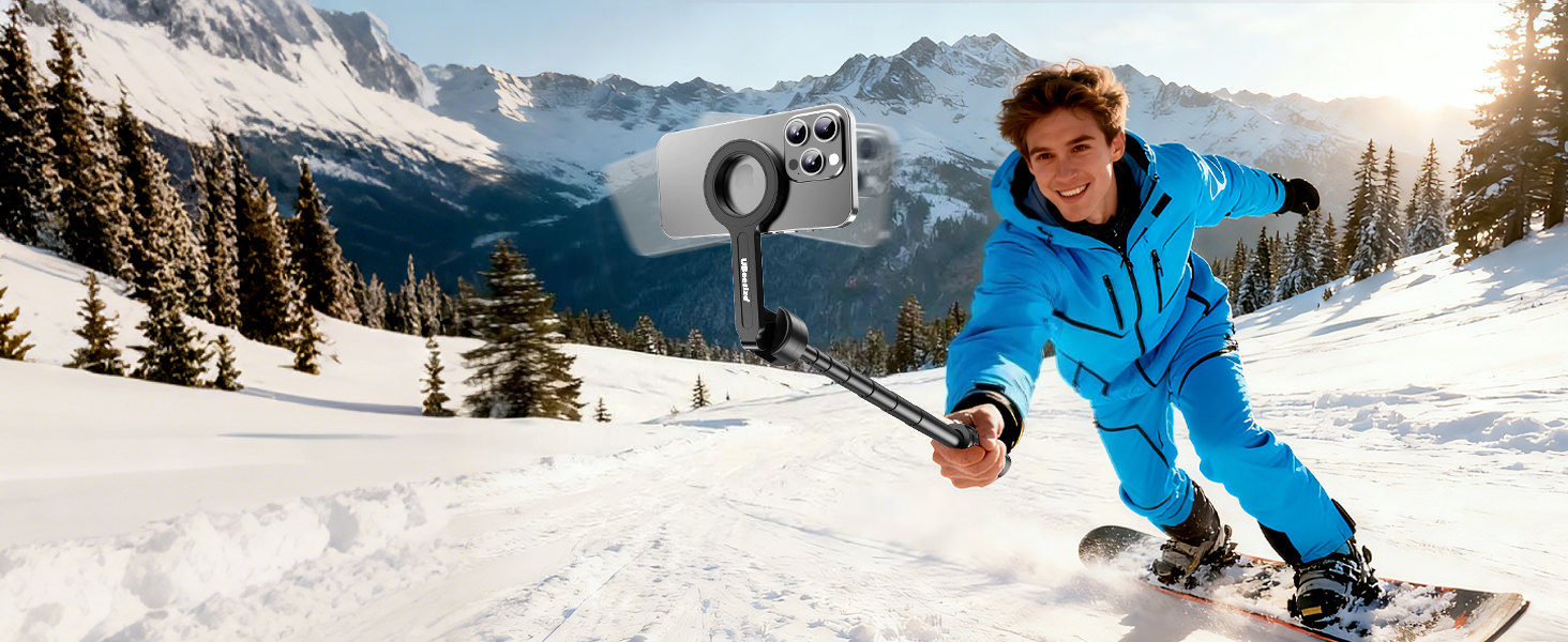 magnetic selfie stick