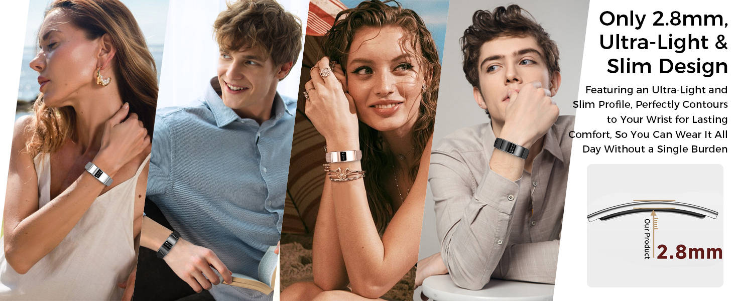 Ultra-Thin Design, Fits Wrist Perfectly