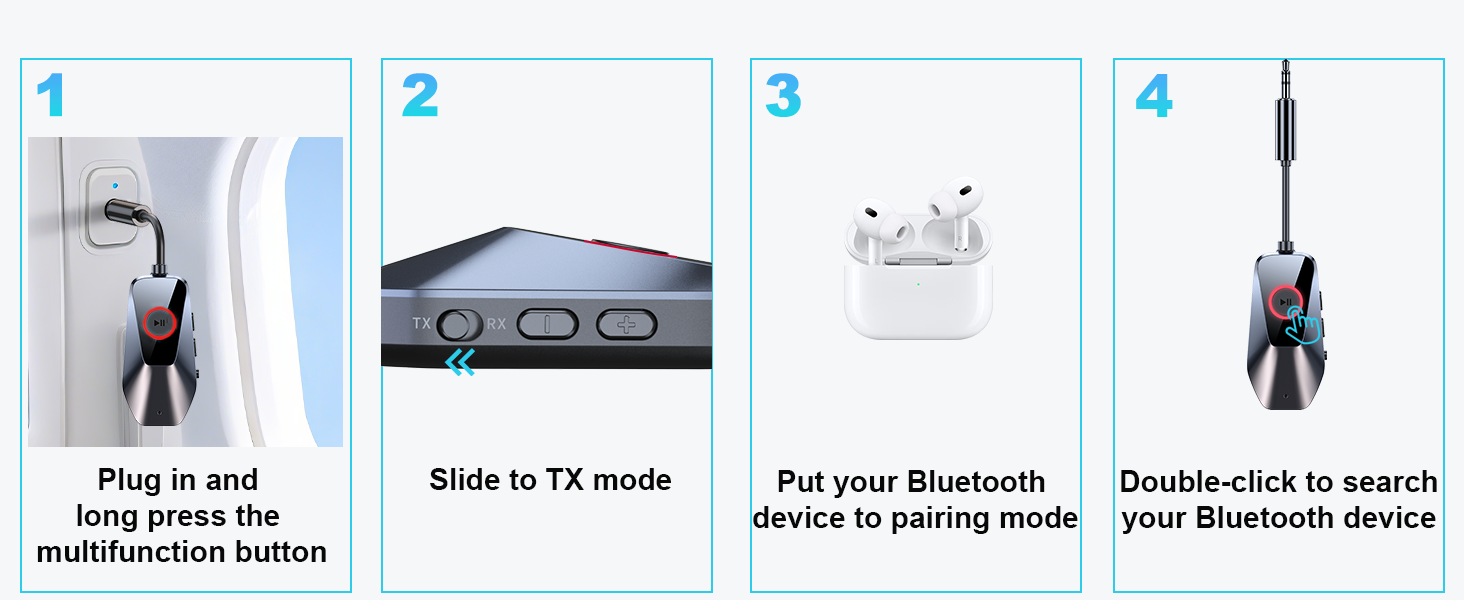 bluetooth trasnmitter receiver