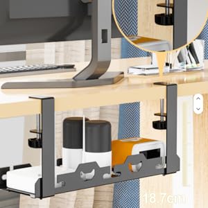 Mesh Cable Management For Pc Desk Organizer Computer Wire Organization Power Strip Storage Manager