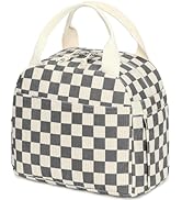 Bluboon Lunch Bag for Women Men Cute Corduroy Lunch Tote Bags Reusable Insulated Lunch Box Large ...