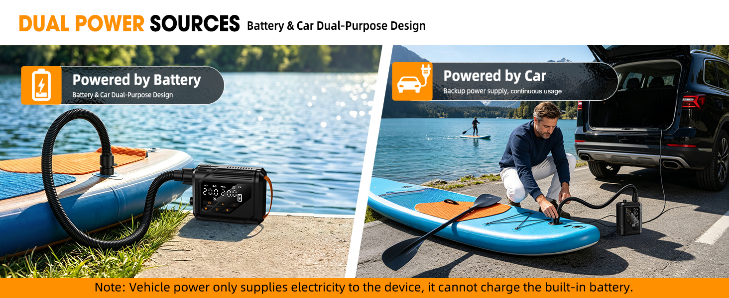 paddle board electric pump