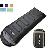Sleeping Bag,3-4 Seasons Warm Cold Weather Lightweight, Portable, Waterproof Sleeping Bag with Co...