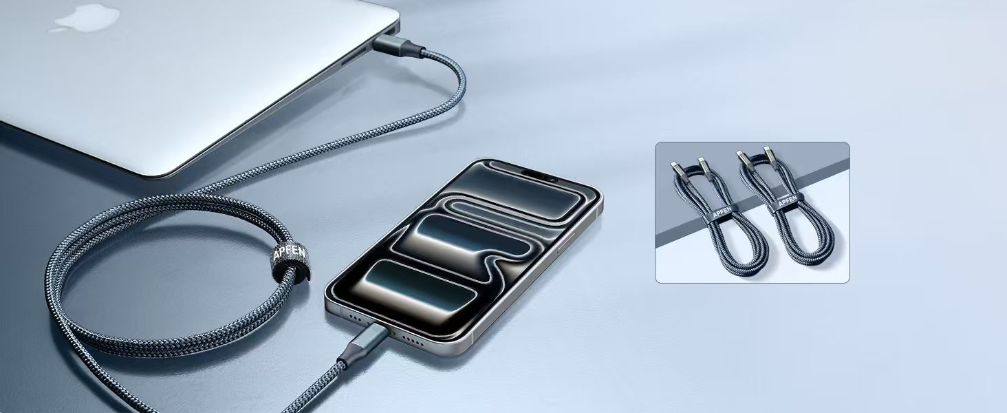 APFEN USB C to USB C Cable