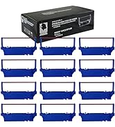 (12) Gorilla Supply Compatible Ink Ribbon for POS Receipt Printers Star RC700BR SP 700 SP700 SP71...