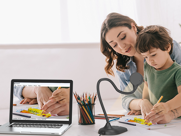 Kitchbai Document camera will make it easier to interact and engage with your colleagues.