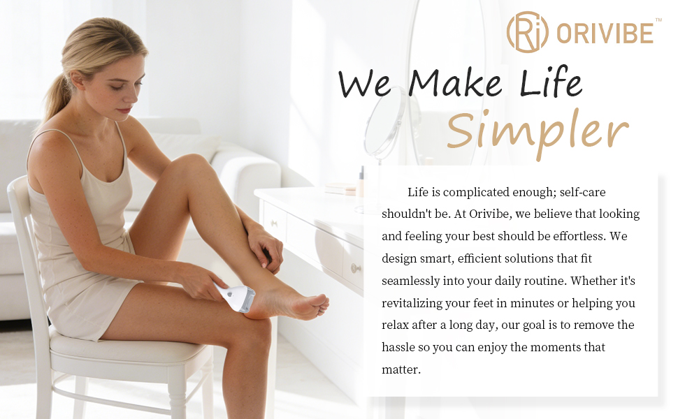 smooth heels at home