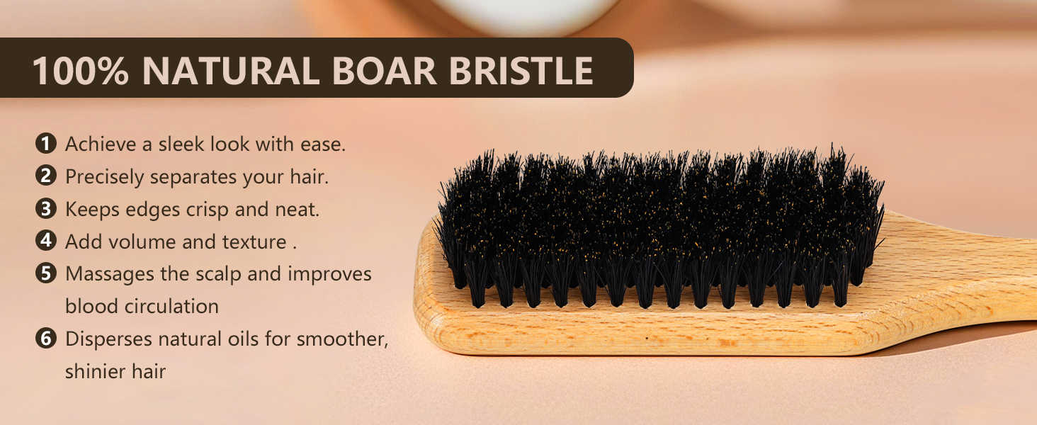 Slick Back Hair Brush