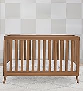 Delta Children Essex 4-in-1 Convertible Crib - Greenguard Gold Certified, Chestnut