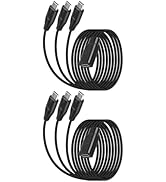 YANBORONSN USB C Splitter Cable,3 in 1 USB C Splitter Extension Charging Cable for Phone,Tablets,...