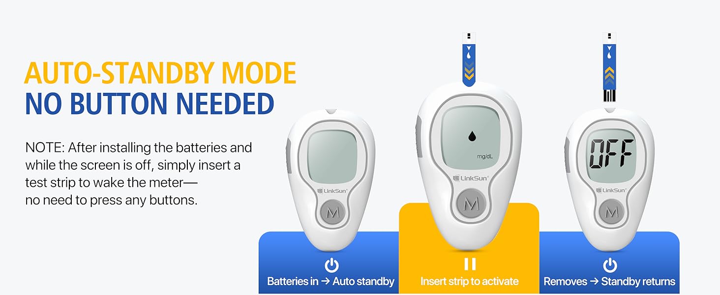 LinkSun Blood Glucose Monitor