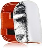 Dioche High Temperature Hand Guard, Anti High Heat Transfer Hand Guard Gloves Heat Split Leather ...