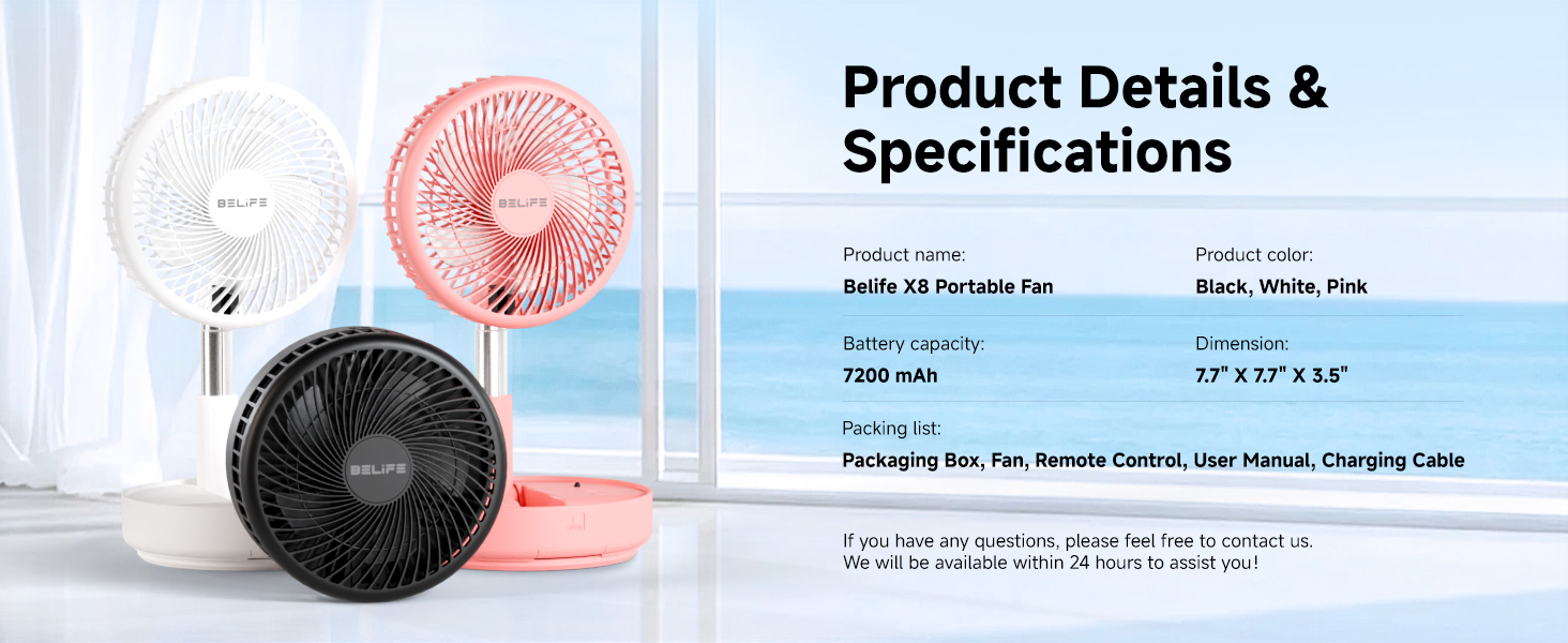 portable fan