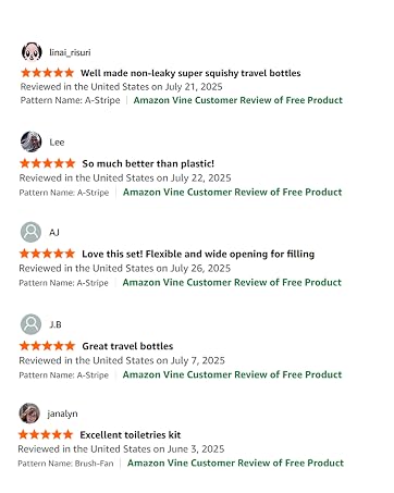 travel bottles reviews