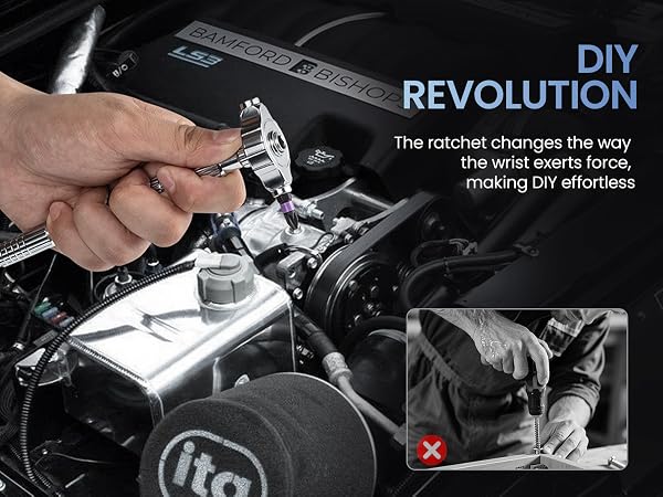 VMAN ratchet screwdriver set