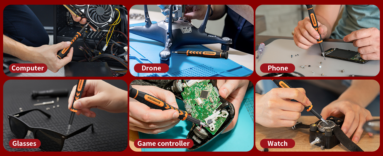 small screwdriver set