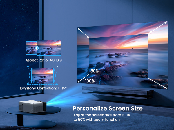 Outdoor mini projector