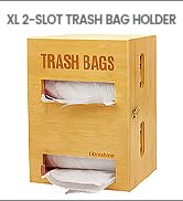 extra large trash bag holder
