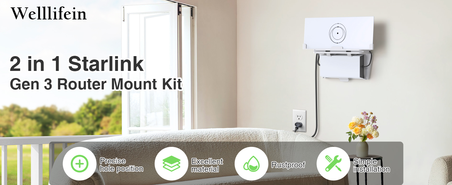 Starlink Gen 3 Mount Mounting Kit for Starlink