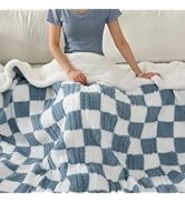 Eydna Electric Heated Blanket 6 Heating Settings &amp; 1-10H Auto Off Full 72×84 Checkered Plaid Doub...