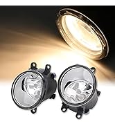 Fog Lights Assembly for Toyota Venza Camry Corolla RAV4 Yaris Prius Highlander Avalon Matrix Sola...