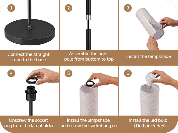 Modern Floor Lamp for Living Room