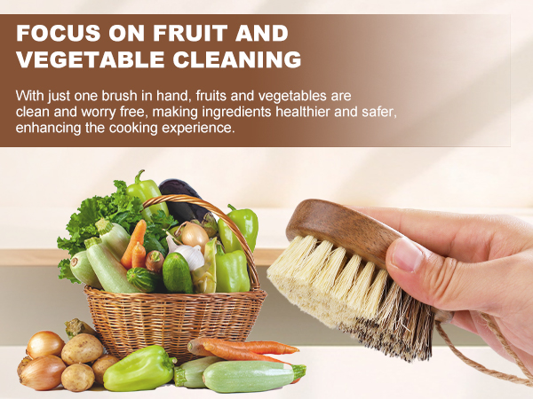 vegetable brush for cleaning