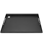 Full-Size Griddle Inserts for Weber Spirit &amp; Spirit II 300 Series, Flat Top Grill Griddle for Web...