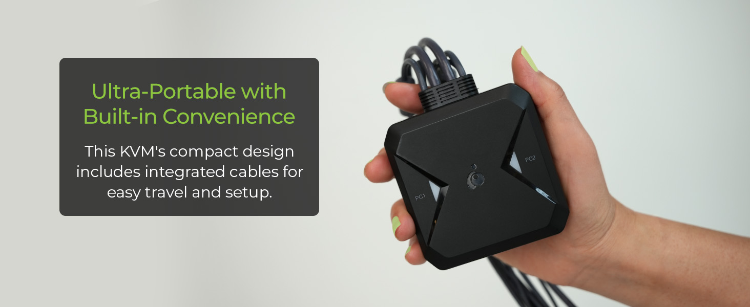 GCS92HU - Built in cables