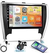 [8Core 4+64G] for Toyota Camry Radio 2015 2016 2017 with Wireless Carplay &amp; Android Auto - 10.1 i...