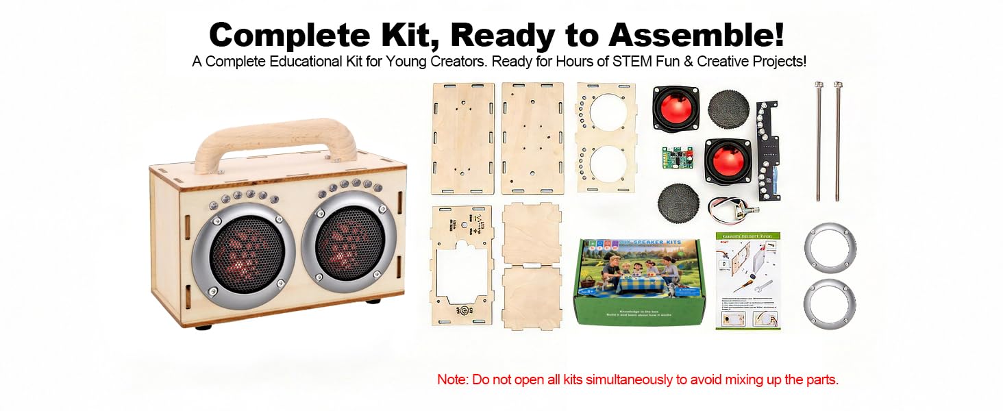 Complete Kit, Ready to Assemble!