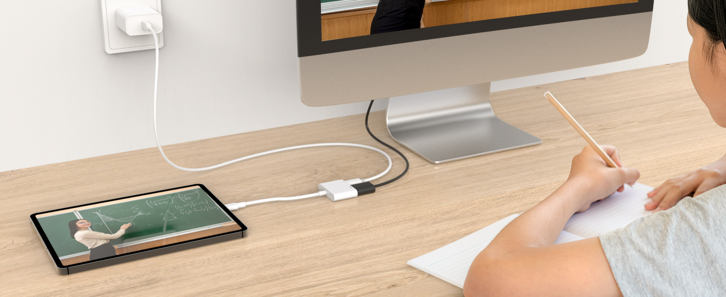 usb c to hdmi adapter for iphone 16 15